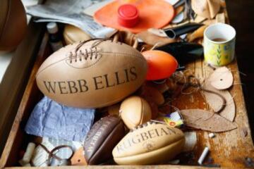 Los balones artesanales de Gilbert