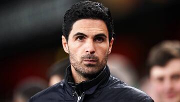 FILED - 27 February 2020, England, London: Arsenal's manager Mikel Arteta watches his players in action during the UEFA Europa League round of 32 second leg soccer match between Arsenal and Olympiacos at the Emirates Stadium. Arteta said he was sure