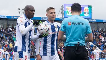 30/03/24 PARTIDO SEGUNDA DIVISION
CD LEGANES - CARTAGENA FC 
NYOM  JORGE  PROTESTAS ARBITRO AIS REIG 