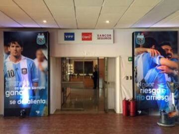 El 'búnker' de Argentina en la Copa América