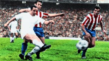 Veloso marc&oacute; as&iacute; el segundo gol del Madrid en el primer derbi jugado en el Vicente Calder&oacute;n.