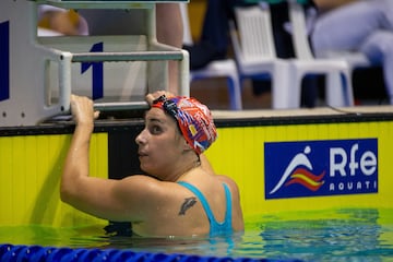 Erika Villaécija, el pasado diciembre en el Campeonato de España de Clubes.