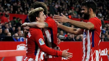 Sevilla 2-5 Atlético: resumen, resultado y goles del partido