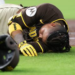 Cómo la conmoción de Luis Arráez está afectado a los Padres