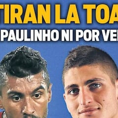 Competencia para Verratti y Paulinho: Muguruza