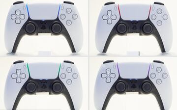 Las luces LED pueden adoptar varios colores.