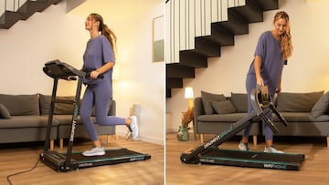 Cinta de andar plegable