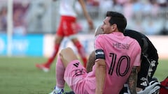 Injured Lionel Messi subbed off in Inter Miami-Necaxa