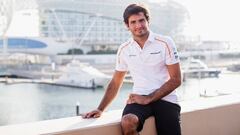 Carlos Sainz en Abu Dhabi.