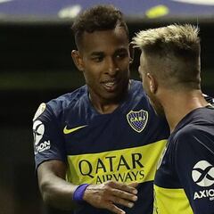 Sebastián Villa, destacado en Argentina por su gol con Boca