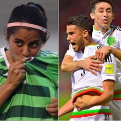 Así celebran el día de la Independencia los deportistas mexicanos