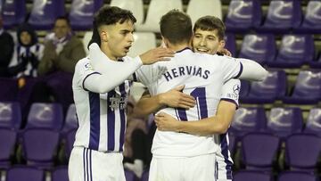 14/11/19 PARTIDO AMISTOSO TROFEO CIUDAD DE VALLADOLID   REAL VALLADOLID  -  GAZ METAN   GOL TONI VILLA ALEGRIA