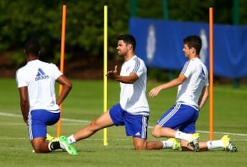 El Chelsea de Falcao y Cuadrado se prepara para la final de la Community Shield