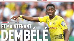 Dembelé está en Manchester y se le puede escapar al Barça