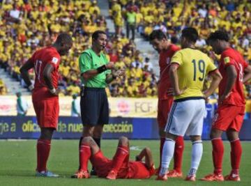 Colombia debuta en las Eliminatorias ante Perú. Ambiente de fiesta y de carnaval en El Metropolitano. 