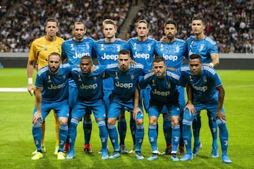 Equipo de la Juventus.