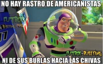 América y Chivas, goleados en la J3 y en los memes