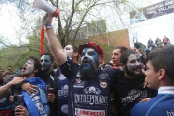 Gran ambiente en los alrededores del estadio Zorrilla. 