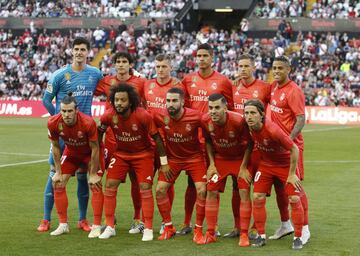 Equipo del Real Madrid.