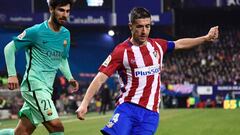 Gabi contra el Barcelona. 