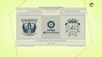 Resumen y goles del Leganés vs. Fuenlabrada de Liga Smartbank