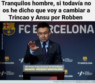 Los memes del empate del Barça ante el Atleti