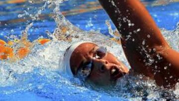 Villaécija y Patricia Castro se quedan sin medalla en los 400 libres