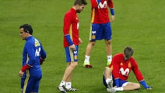 France-Spain: Illarramendi picks up muscle injury, Piqué in scare