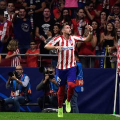 1x1 del Atlético: del empuje de Giménez al rescate de Herrera
