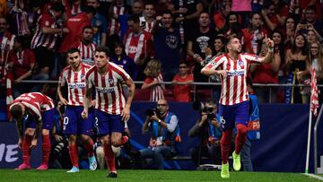 1x1 del Atlético: del empuje de Giménez al rescate de Herrera