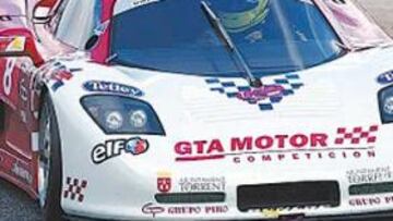 <b>DE EXHIBICIÓN. </b>El Mosler de Giao y Guerrero dominó la primera manga en el Jarama.