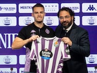 08/01/26 REAL VALLADOLID ACTO DE PRESENTACION DE RAMON MARTINEZ COMO NUEVO JUGADOR