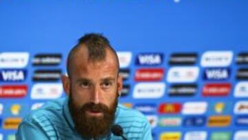 Raúl Meireles, en rueda de prensa.