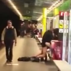 Graban a una pareja teniendo sexo en el metro de Barcelona