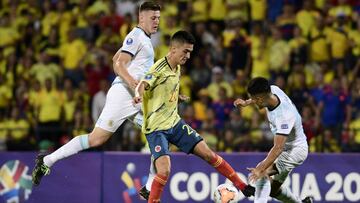 Eduard Atuesta habl&oacute; tras la derrota de la Selecci&oacute;n Colombia ante Argentina en el Torneo Preol&iacute;mpico.