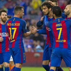 El Barcelona exhibe músculo reservando fuerzas