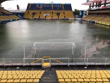 Los estadios en México que terminaron inundados
