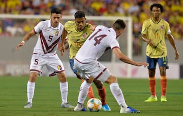 Colombia y Venezuela empataron sin goles en el Raymond James Stadium. El equipo de Queiroz hizo más por el partido y tuvo las opciones más claras. 