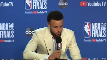 Curry aplaudido por el saber perder: lo hace un gran ganador