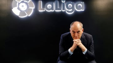 Tebas contesta a la Superliga: “Es el lobo disfrazado de abuelita”