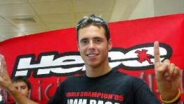 <B>EN ALEMANIA.</B> Raga conquistó el título en Alemania, a pesar de que no era una prueba que se adaptaba a su pilotaje.