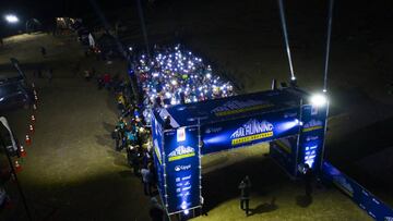Inédito Trail Running nocturno se tomó los cerros de Lo Barnechea