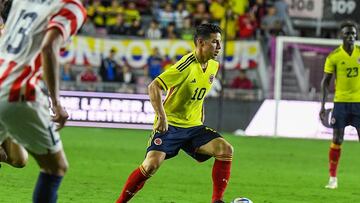 James Rodríguez, jugador de la Selección Colombia