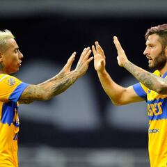 Solo extranjeros en el top 5 goleador del 2020 de Liga MX