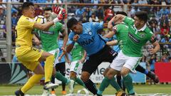 Audax le roba un empate a Iquique en un final con incidentes