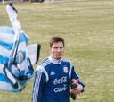 Lionel Messi, tras las pruebas médicas: "Estoy bien"