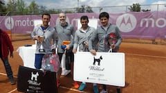 Hospital clínico de la UC gana el torneo de tenis interclínicas