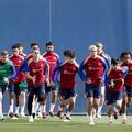 Entrenamiento del FC Barcelona