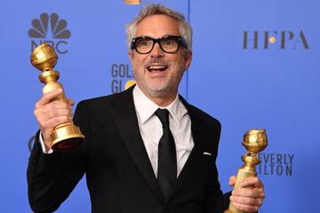 Alfonso cuarón espera hacer historia con 'Roma' y obtener varios premios. Sin embargo, Cuarón ya tiene dos premios dentro de los Óscar a Mejor Director y Mejor Montaje por el filme 'Gravity' (2013). 