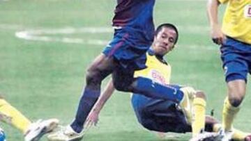 <b>VOLVERÁN A VERSE. </b>El Barça de Ronaldinho y el América del Piojo López volverán a verse las caras en el Mundialito de clubes.